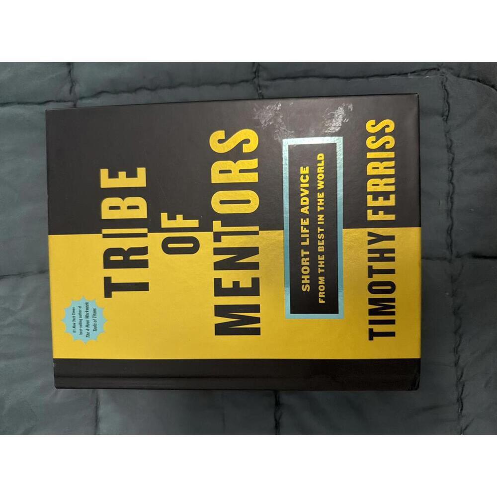 Tribe of Mentors by Timothy Ferriss - Hardcover Book - Picture 1 of 3